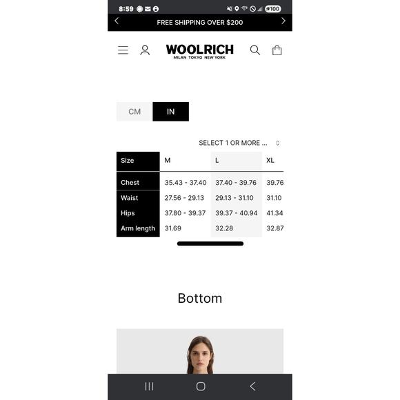 Woolrich Buffalo Check Plaid Wool Blend Hooded Jacket Women's Size Medium - Picture 7 of 7